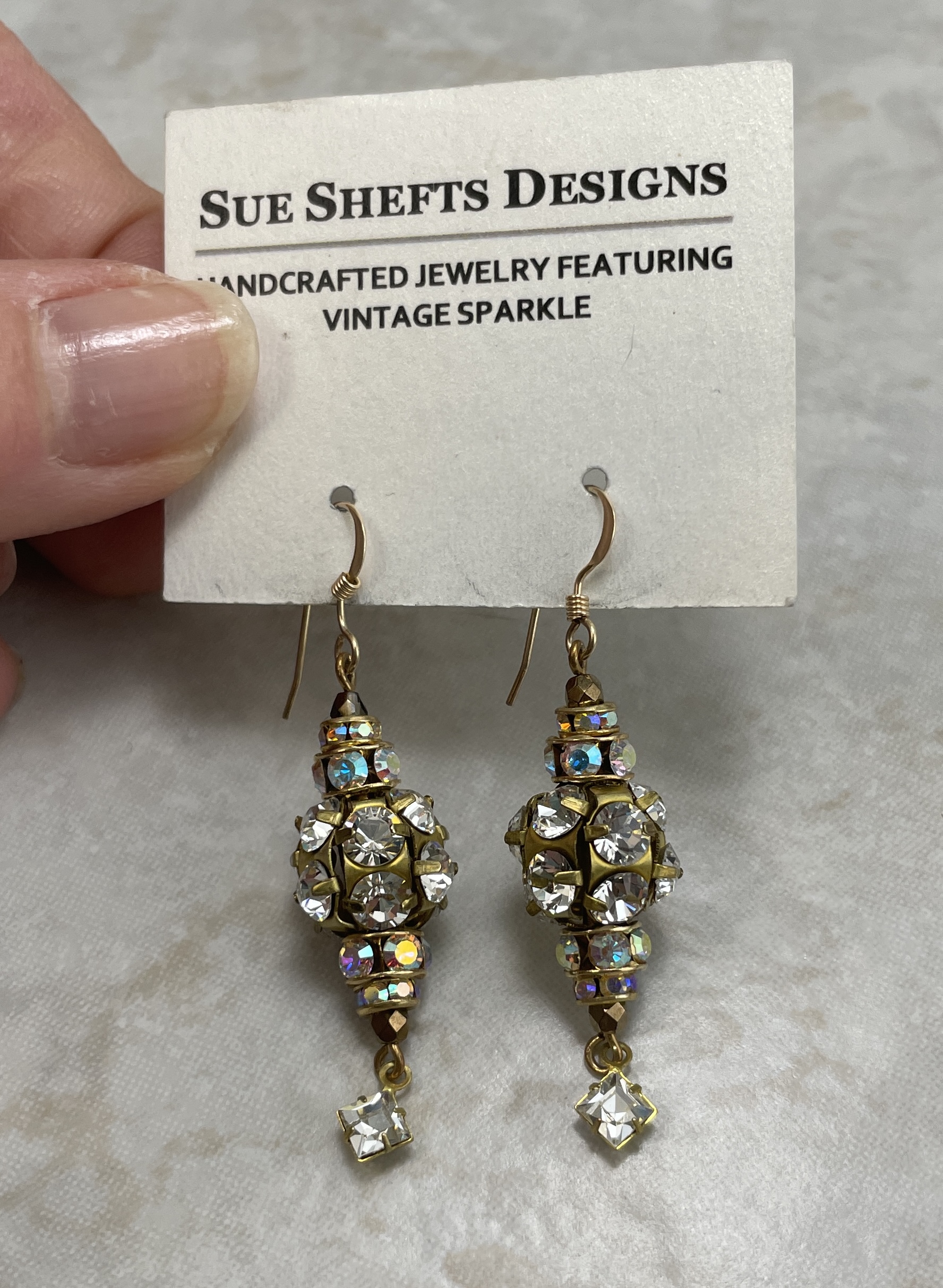 Details 178+ crystal earrings design
