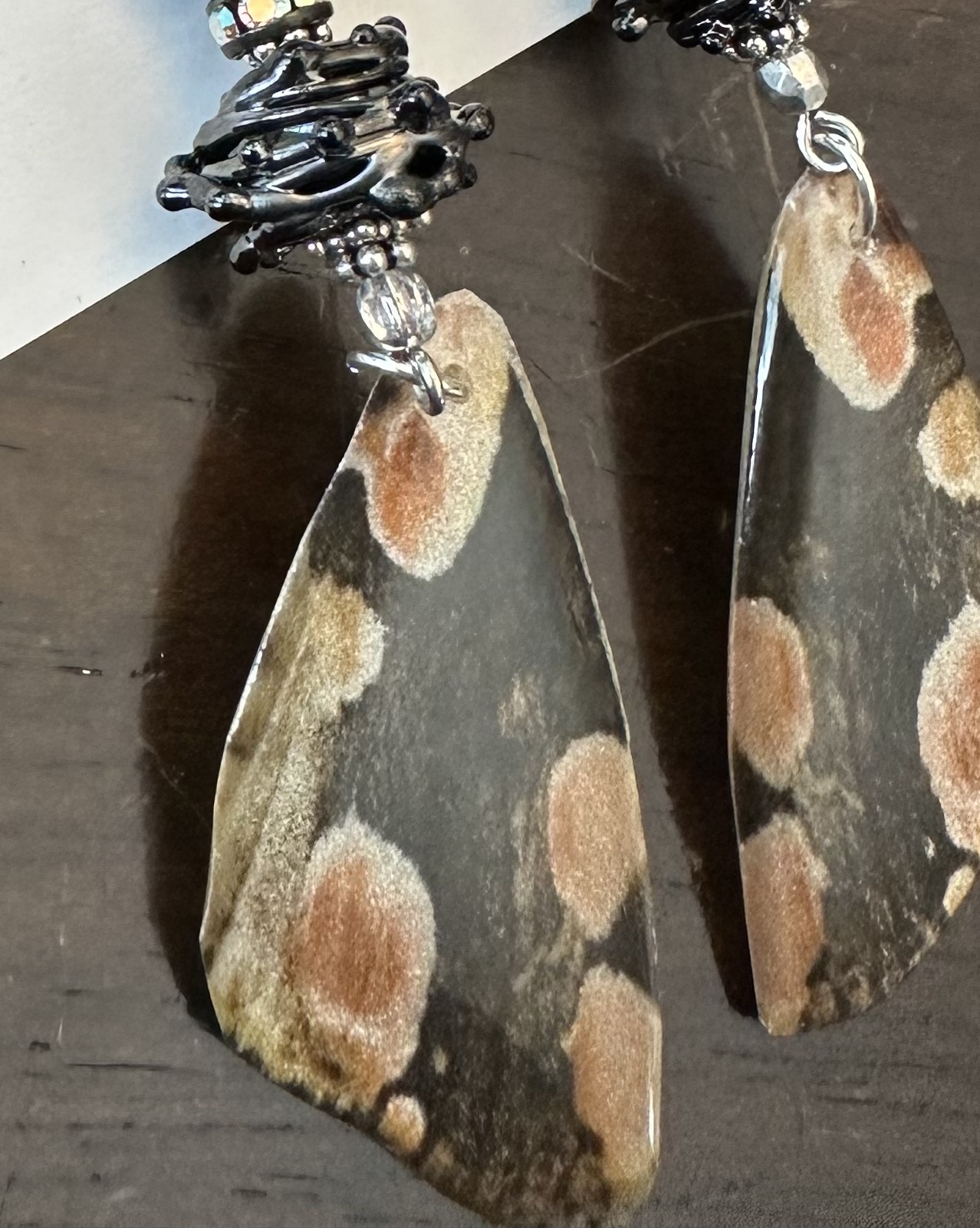 Lovely Butterfly Wings Artisan Earrings-